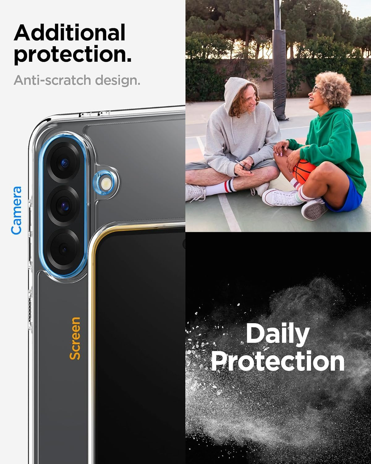 Θήκη Samsung Galaxy A56 Spigen Ultra Hybrid Διάφανη Σκληρή - Crystal Clear (ACS09292)