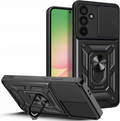 Θήκη Samsung Galaxy A56 Tech-Protect Camshield Pro Ανθεκτική με Κάλυμμα για την Κάμερα & Ring Holder - Black (5906302362172)