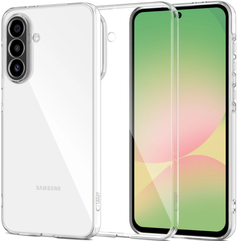 Θήκη Samsung Galaxy A56 Tech-Protect FlexAir Διάφανη Σιλικόνης - Clear (5906302362097)