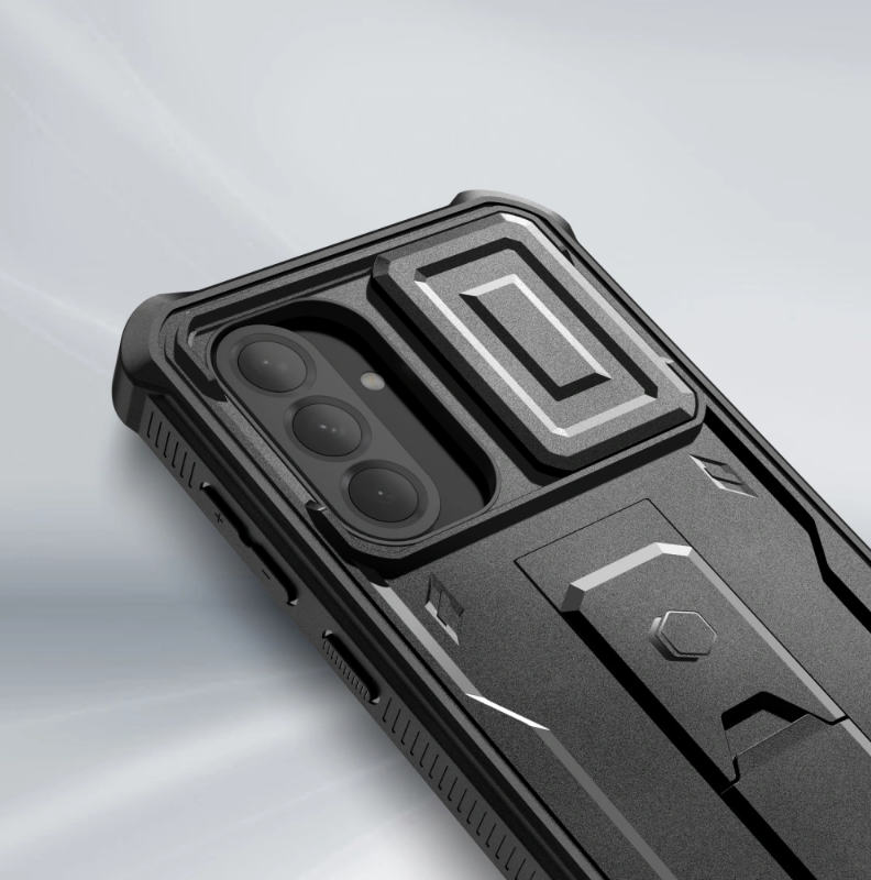 Θήκη Samsung Galaxy A56 Tech-Protect Kevlar Cam Plus Full Body 360° Ανθεκτική με Κάλυμμα για την Κάμερα - Black (590630236083