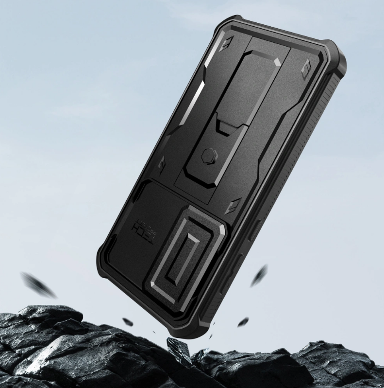 Θήκη Samsung Galaxy A56 Tech-Protect Kevlar Cam Plus Full Body 360° Ανθεκτική με Κάλυμμα για την Κάμερα - Black (590630236083