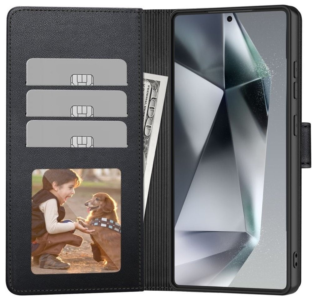 Θήκη Samsung Galaxy A56 Tech-Protect Wallet Πορτοφόλι - Matte Black (5906302361120)