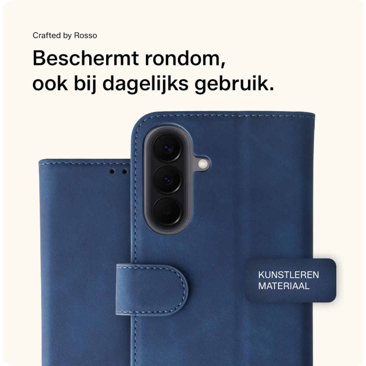 Θήκη Samsung Galaxy A57 Rosso Element PU Πορτοφόλι - Blue (8719246558320)