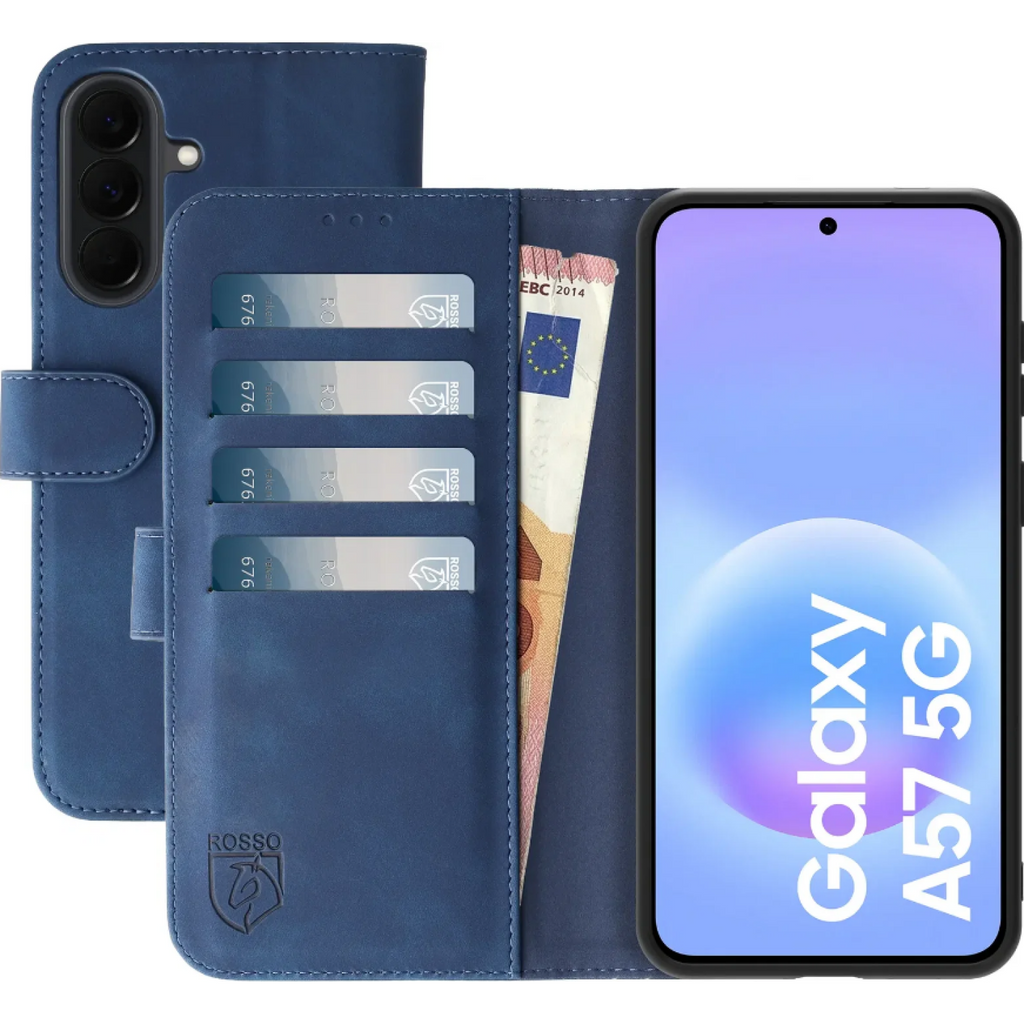 Θήκη Samsung Galaxy A57 Rosso Element PU Πορτοφόλι - Blue (8719246558320)