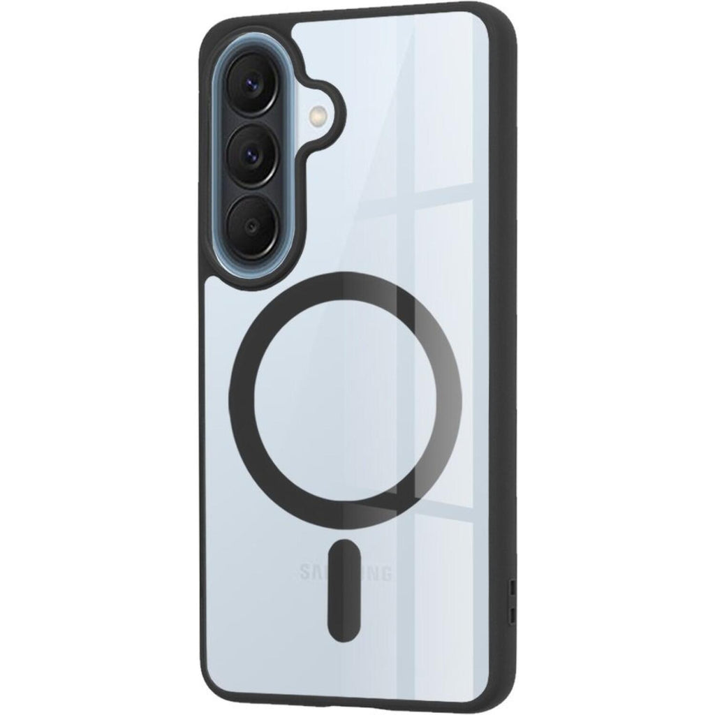 Θήκη Samsung Galaxy A57 Techsuit MagSafe Pro Σκληρή Διάφανη με MagSafe - Black (5949419367005)