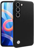 Θήκη Samsung Galaxy S23 Bodycell Vegan Cover Σκληρή - Black (5206015077135)