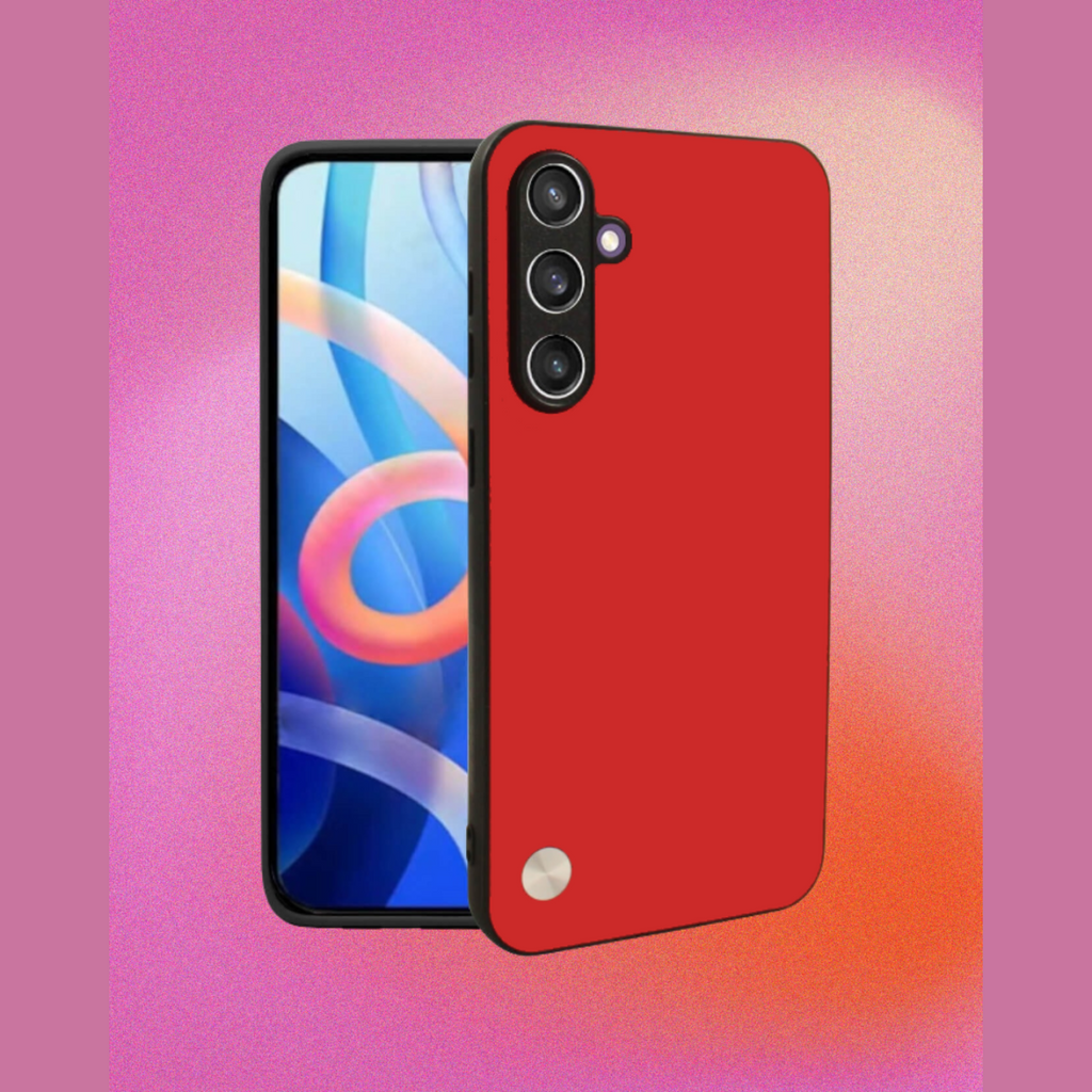 Θήκη Samsung Galaxy S23 FE Bodycell Vegan Cover Σκληρή - Red (5206015077203)