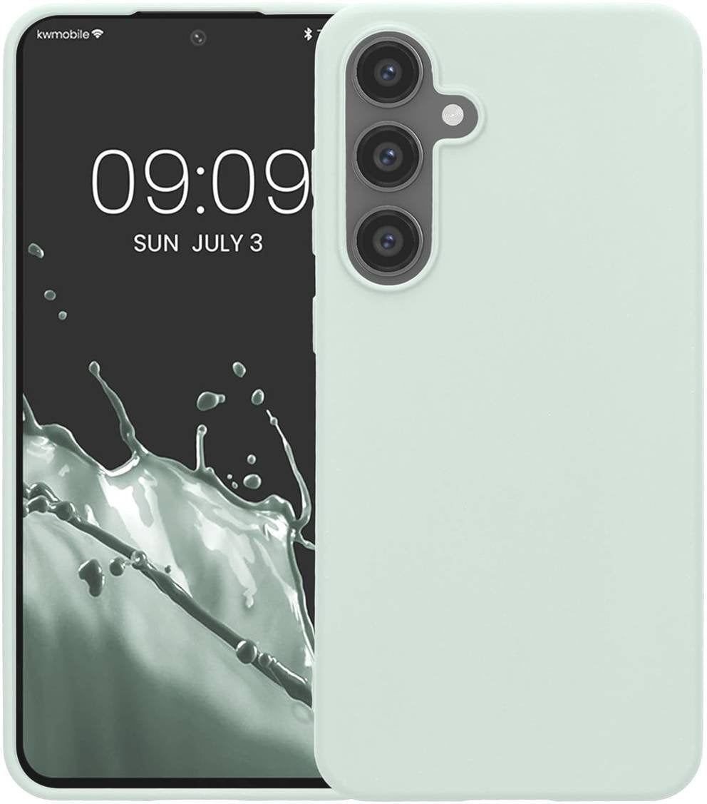 Θήκη Samsung Galaxy S24 FE KWmobile TPU Silicone Case Σιλικόνης - Cool Mint (KWM000021WC004C)