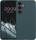 Θήκη Samsung Galaxy S24 FE KWmobile TPU Silicone Case Σιλικόνης - Dark Slate (KWM000021WC005C)