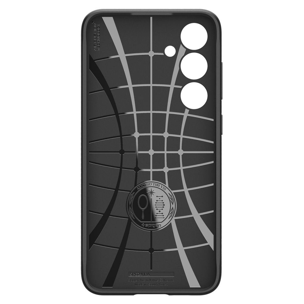 Θήκη Samsung Galaxy S24 FE Spigen Rugged Armor Ανθεκτική Σιλικόνης - Matte Black (ACS08578)