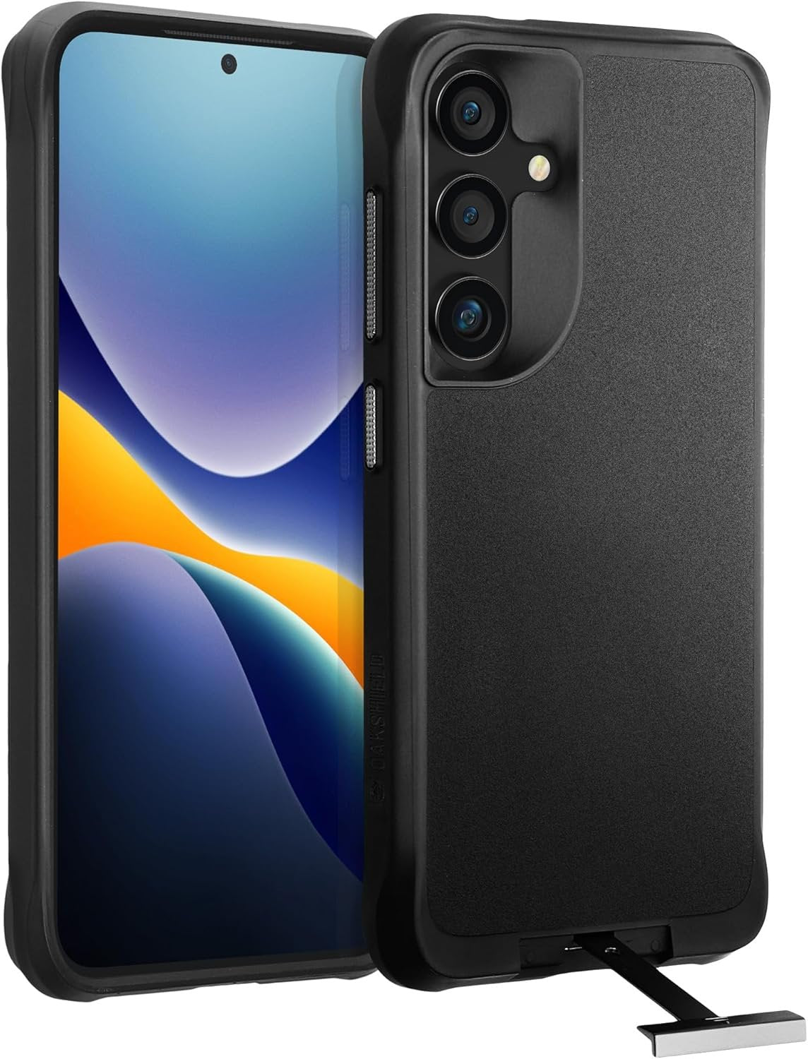 Θήκη Samsung Galaxy S24 Oakshield Σκληρή με KickStand - Black (OAK000038FW001C)