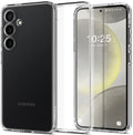 Θήκη Samsung Galaxy S24 - Spigen Liquid Crystal Σιλικόνης - Crystal Clear (ACS07343)