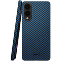 Θήκη Samsung Galaxy S25 Edge Nekit Fiber Σκληρή με MagSafe Aramid Fiber 1mm 1500D Kevlar - Blue (8719246479762)