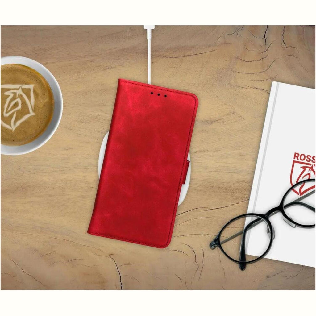 Θήκη Samsung Galaxy S25 Edge Rosso Element PU Πορτοφόλι - Red (8719246476310)