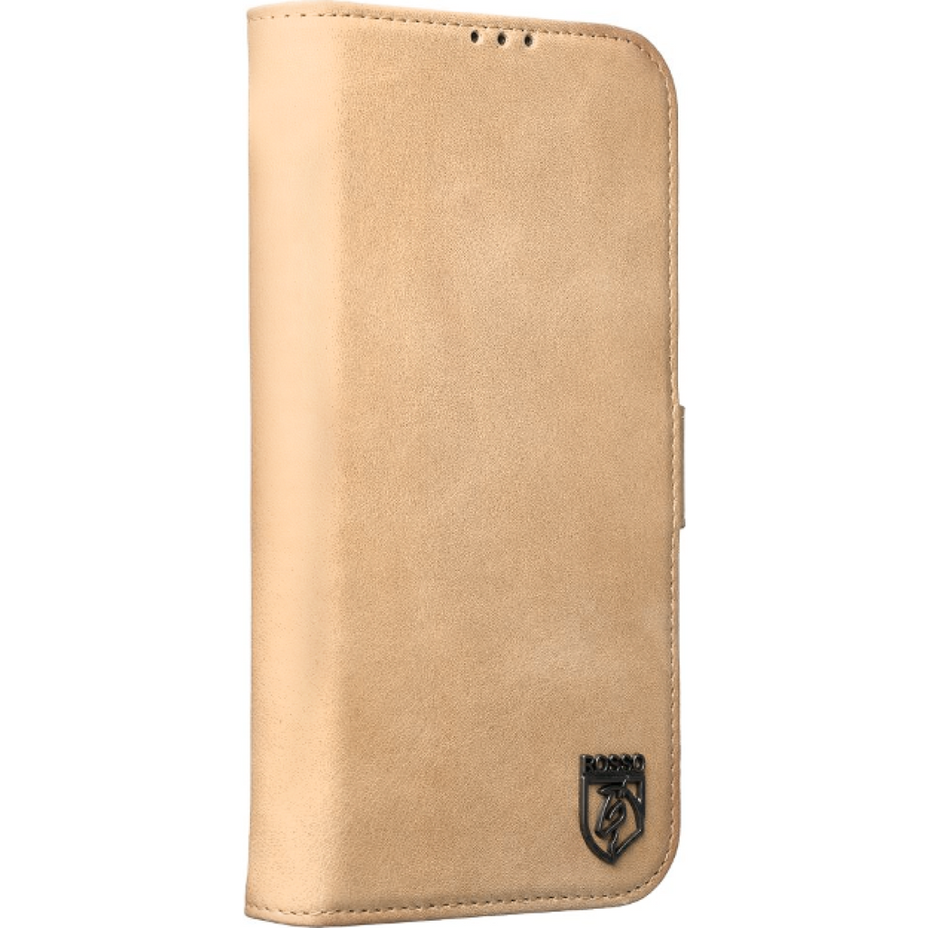 Θήκη Samsung Galaxy S25 Edge Rosso Elite Δερμάτινο Πορτοφόλι με MagSafe - Light Brown (8719246476433)