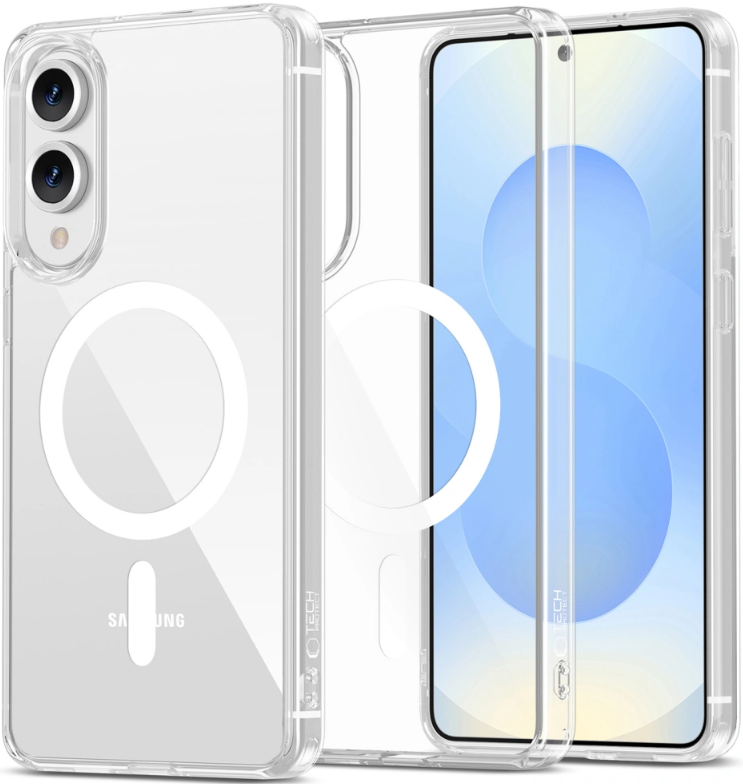 Θήκη Samsung Galaxy S25 Edge Tech-Protect FlexAir Hybrid Σκληρή Διάφανη με MagSafe - Clear (5906302363643)