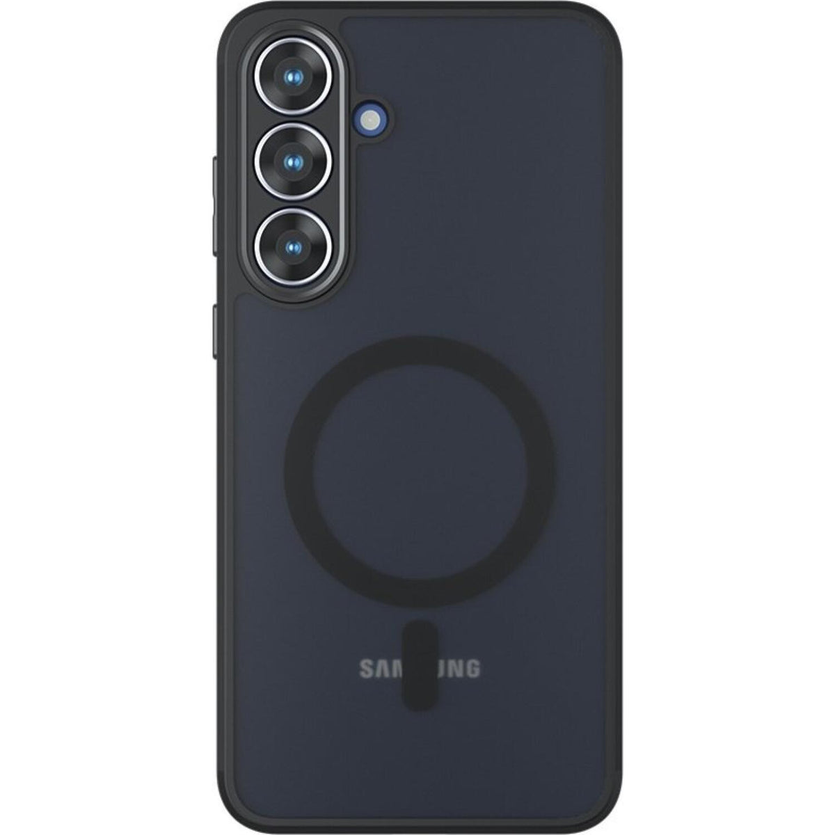 Θήκη Samsung Galaxy S25 FE Techsuit PureFrost Σκληρή Ημιδιάφανη με MagSafe - Frosted Black (5949419335912)