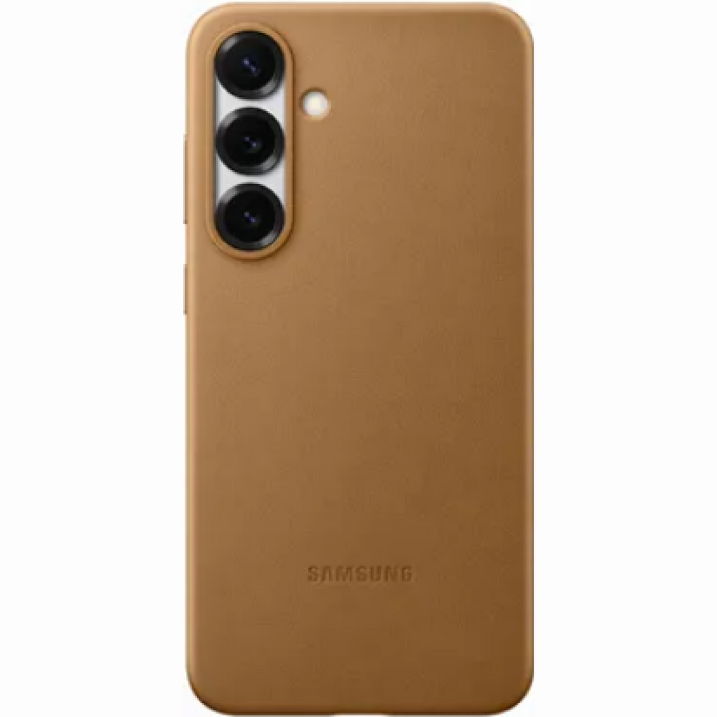 Θήκη Samsung Galaxy S25 Plus Official Samsung Kindsuit Case Σκληρή από Οικολογικό Δέρμα - Camel (EF-VS936PFEGWW)