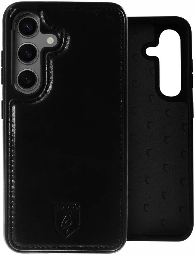 Θήκη Samsung Galaxy S25 Plus Rosso Elite Δερμάτινο Πορτοφόλι με MagSafe - Black (8719246463389)