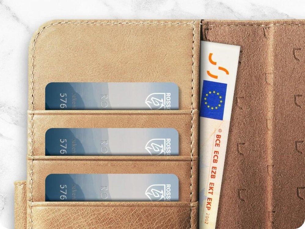 Θήκη Samsung Galaxy S25 Plus Rosso Elite Δερμάτινο Πορτοφόλι με MagSafe - Light Brown (8719246463396)