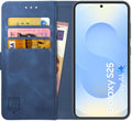Θήκη Samsung Galaxy S25 Rosso Element PU Πορτοφόλι - Blue (8719246463112)