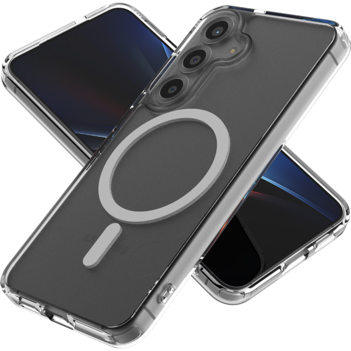 Θήκη Samsung Galaxy S25 Spacecase Clear MagSafe Σκληρή Διάφανη με MagSafe - Transparent (5905719114053)