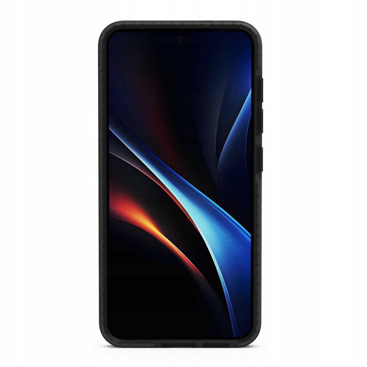 Θήκη Samsung Galaxy S25 Spacecase Hybrid Fusion Mag Ημιδιάφανη Σκληρή με MagSafe - Black (5905719114244)