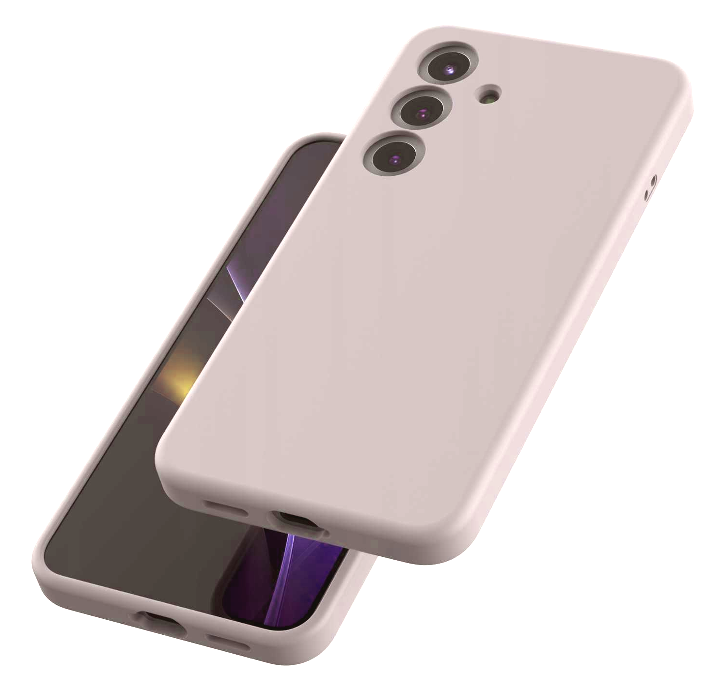 Θήκη Samsung Galaxy S25 Spacecase Silicone Magnetic Case Σιλικόνης με MagSafe - Light Purple (5905719114176)