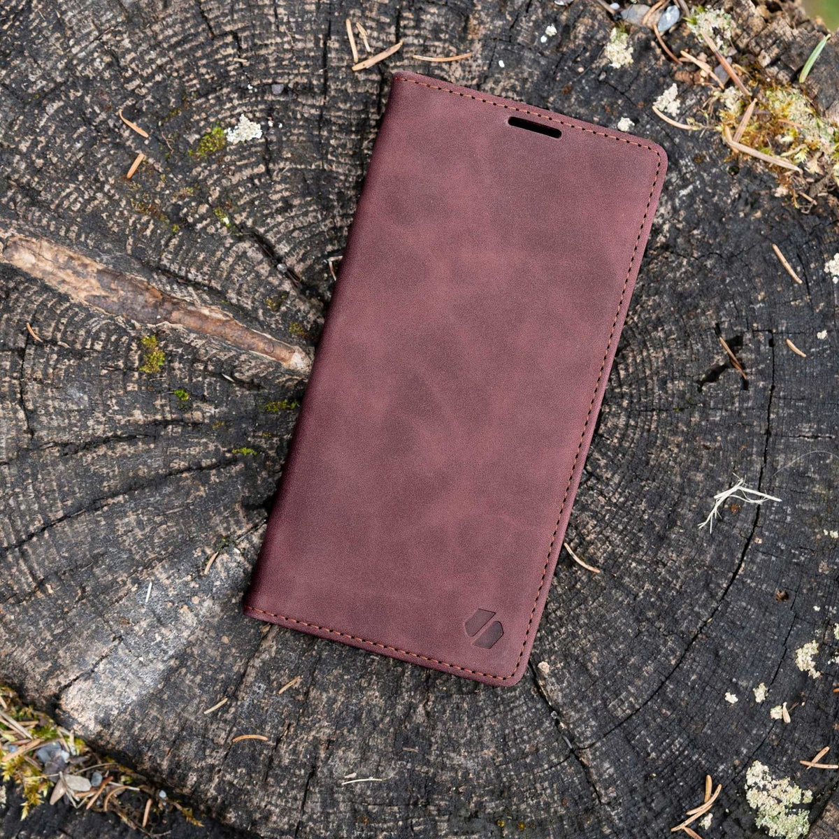 Θήκη Samsung Galaxy S25 Spacecase Wallet Πορτοφόλι - Red (5905719114633)