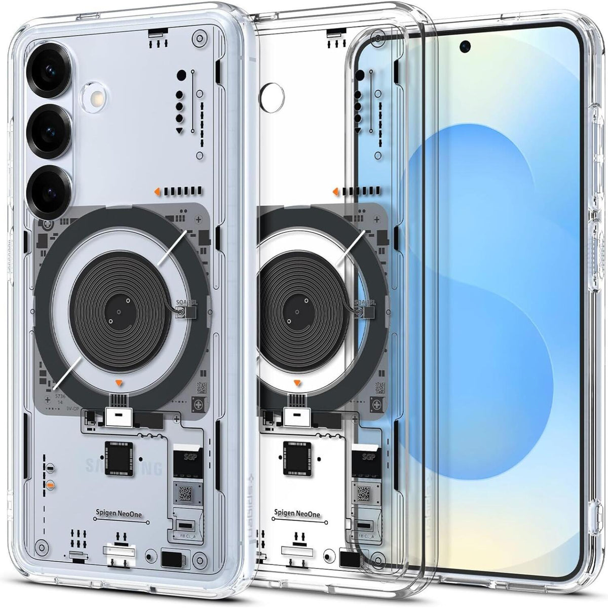 Θήκη Samsung Galaxy S25 Spigen Ultra Hybrid MagFit Σκληρή με MagSafe - Neo One (ACS09470)