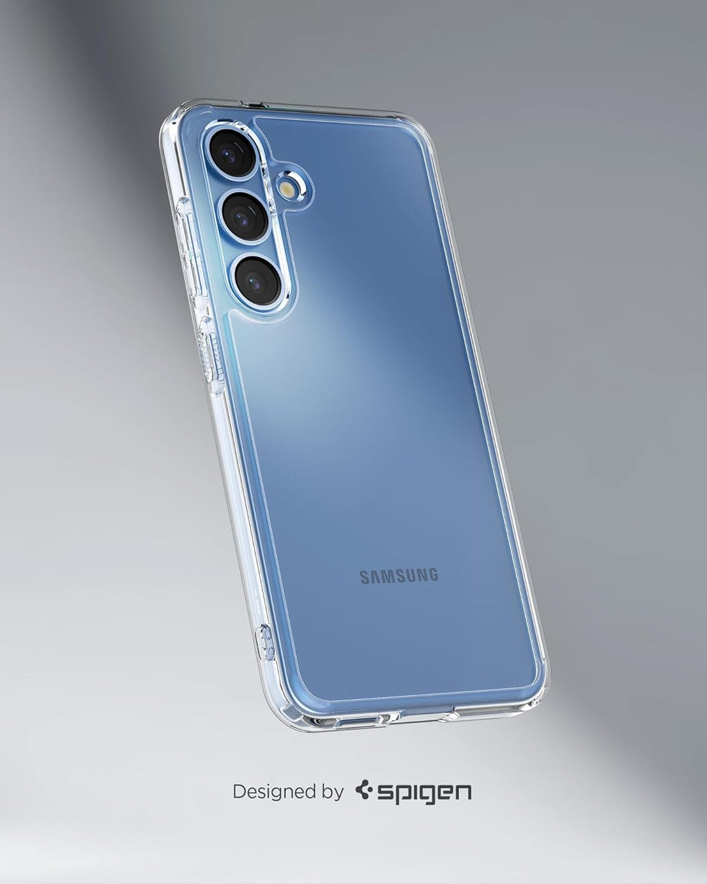 Θήκη Samsung Galaxy S25 Spigen Hybrid Σκληρή - Crystal Clear (ACS09006)