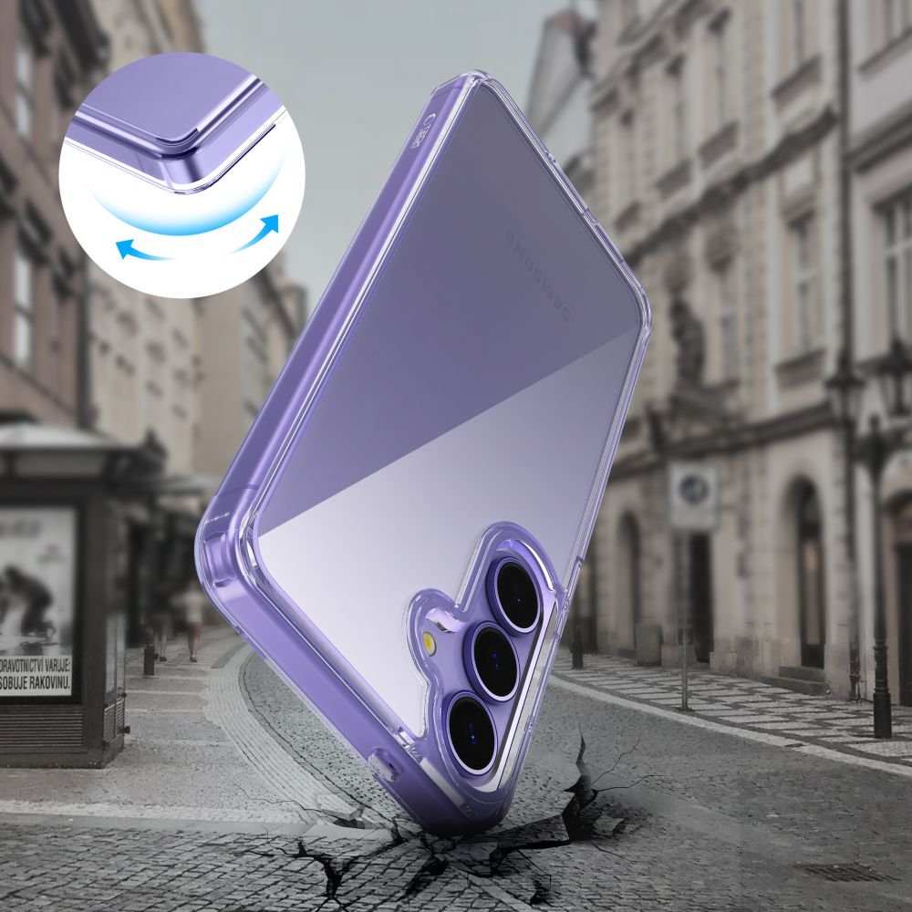 Θήκη Samsung Galaxy S25 Tech-Protect FlexAir Hybrid Σκληρή Διάφανη - Clear (5906302322060)