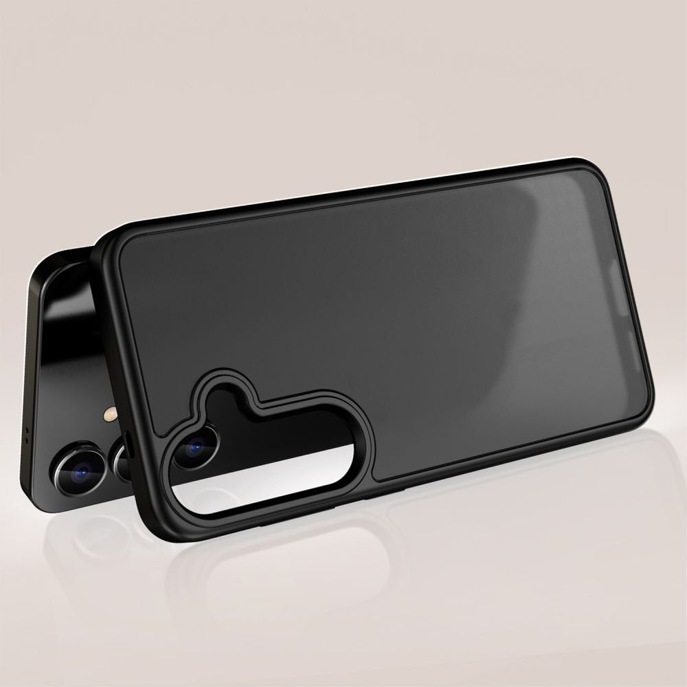 Θήκη Samsung Galaxy S25 Tech-Protect MagMat Σκληρή Ημιδιάφανη - Matte Black (5906302322084)
