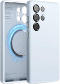 Θήκη Samsung Galaxy S25 Ultra Elago Magnetic Silicone Case Premium Σιλικόνης με MagSafe - Light Blue (EGS25MSSC68-LBL)