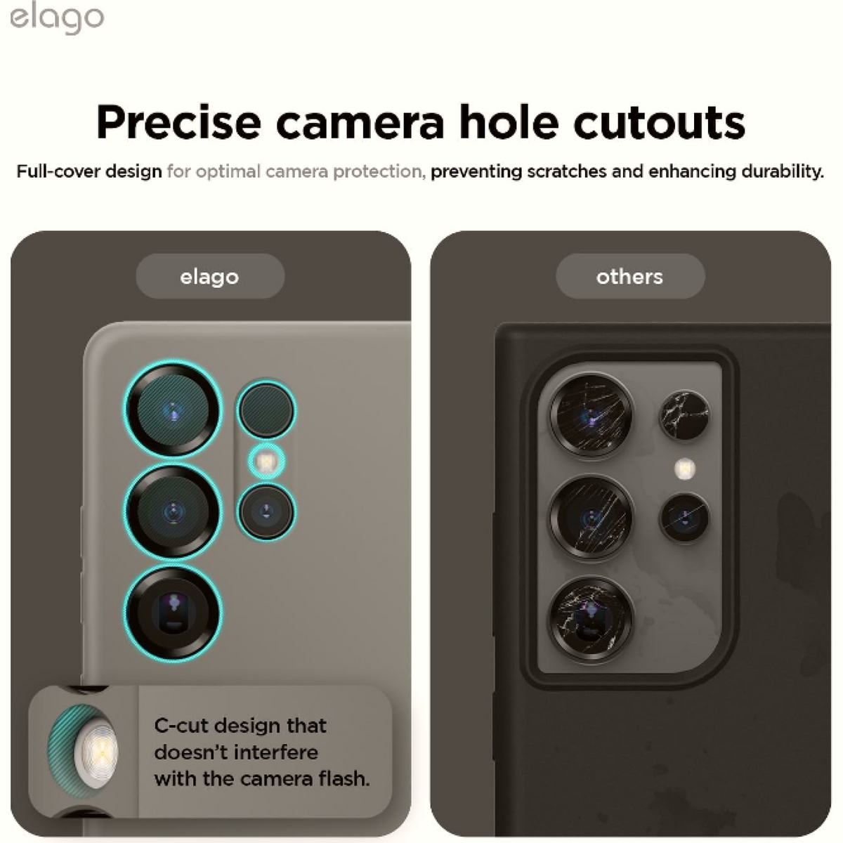 Θήκη Samsung Galaxy S25 Ultra Elago Magnetic Silicone Case Premium Σιλικόνης με MagSafe - Medium Grey (EGS25MSSC68-MGY)