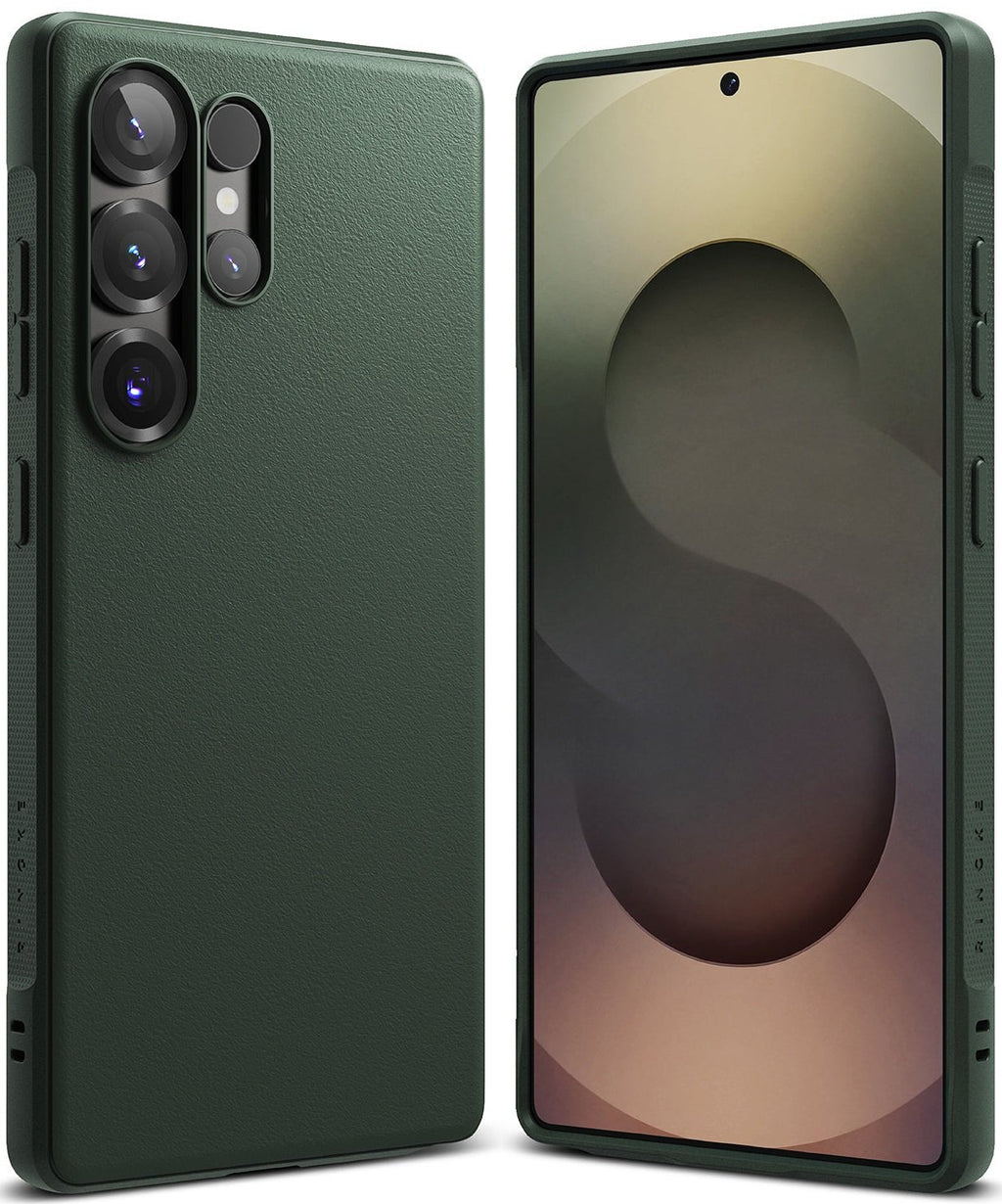 Θήκη Samsung Galaxy S25 Ultra Ringke Onyx Σιλικόνης - Dark Green (8800274969193)