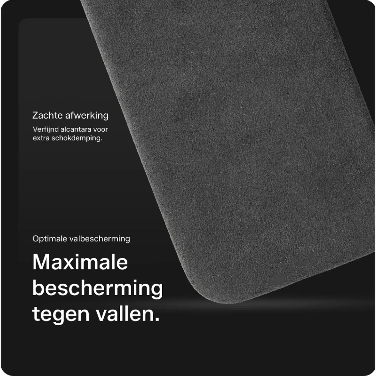 Θήκη Samsung Galaxy S25 Ultra Rosso Avanti Back Cover από Premium Alcantara με MagSafe - Gray (8719246549601)