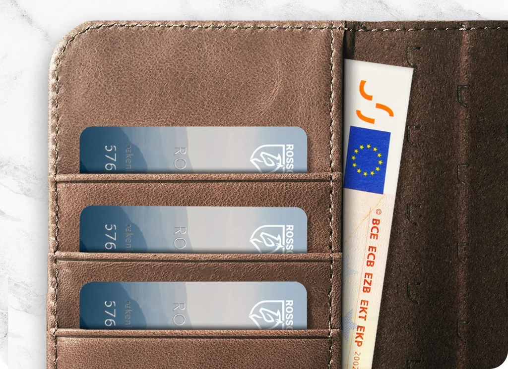 Θήκη Samsung Galaxy S25 Ultra Rosso Elite Δερμάτινο Πορτοφόλι με MagSafe - Brown (8719246463433)