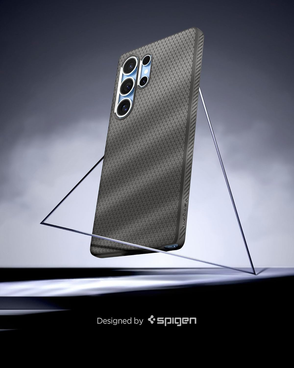 Θήκη Samsung Galaxy S25 Ultra Spigen Liquid Air Σιλικόνης - Marble Gray (ACS08954)