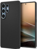 Θήκη Samsung Galaxy S25 Ultra Spigen Liquid Air Σιλικόνης - Matte Black (ACS08953)