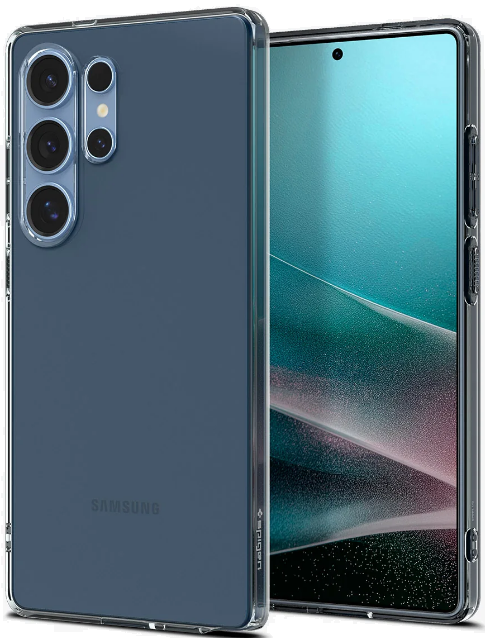 Θήκη Samsung Galaxy S25 Ultra Spigen Liquid Crystal Σιλικόνης - Space Crystal (ACS08949)