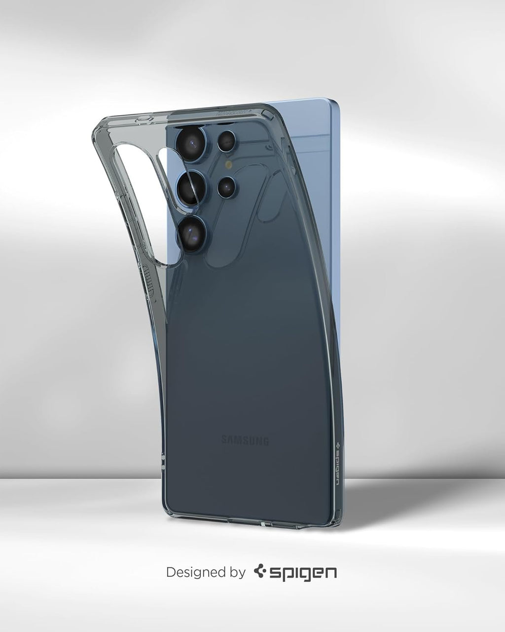 Θήκη Samsung Galaxy S25 Ultra Spigen Liquid Crystal Σιλικόνης - Space Crystal (ACS08949)