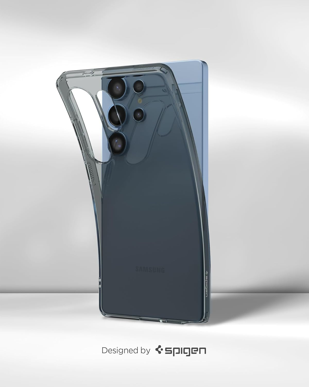 Θήκη Samsung Galaxy S25 Ultra Spigen Liquid Crystal Σιλικόνης - Space Crystal (ACS08949)