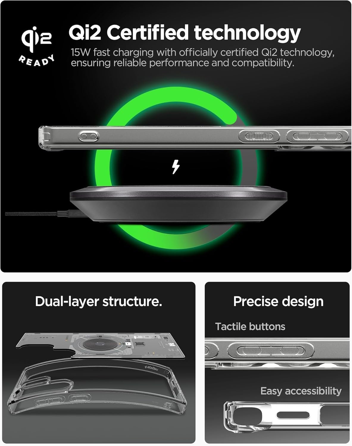 Θήκη Samsung Galaxy S25 Ultra Spigen Ultra Hybrid MagFit Σκληρή με MagSafe - Neo One (ACS08959)