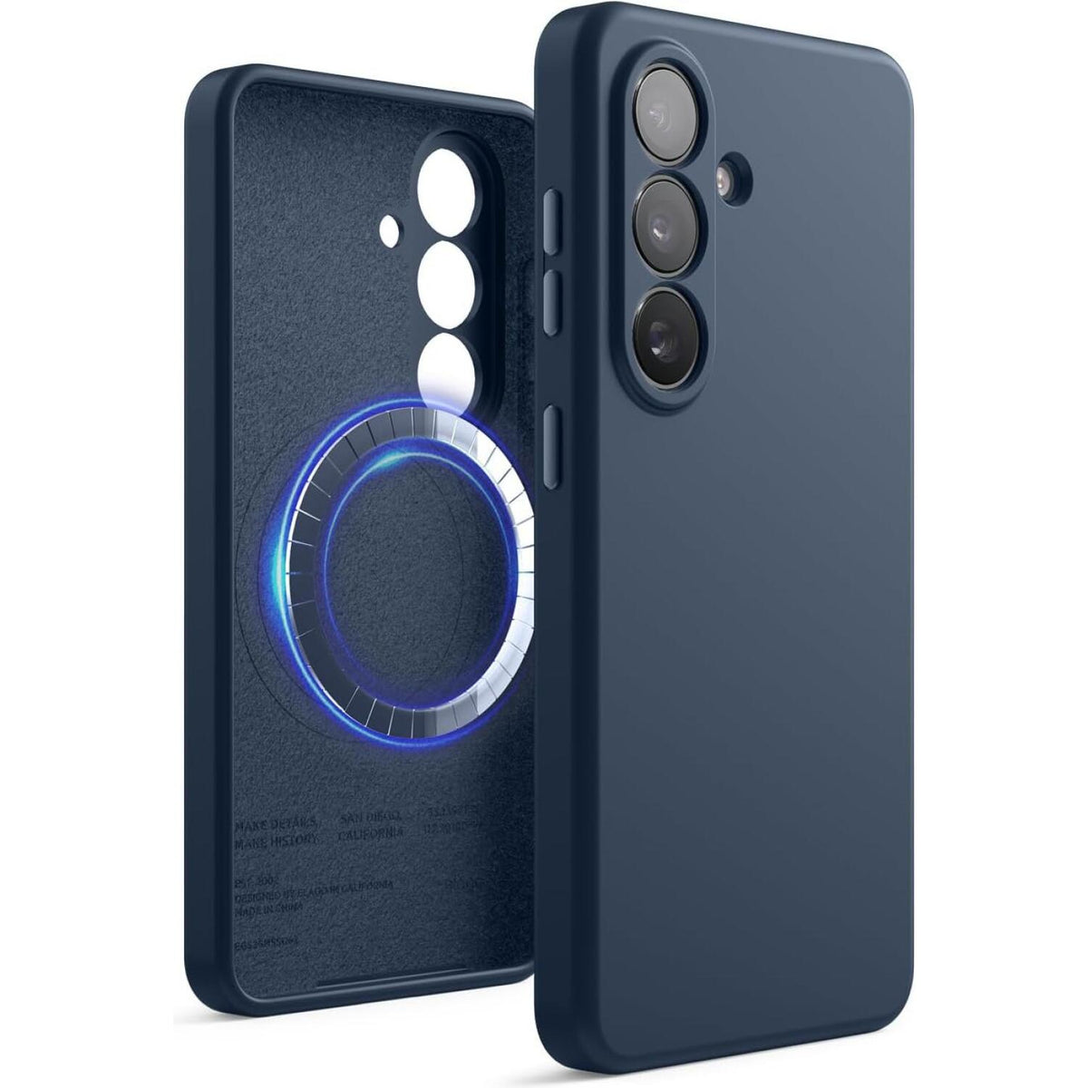 Θήκη Samsung Galaxy S26 Elago Magnetic Silicone Case Premium Σιλικόνης με MagSafe - Jean Indigo (EGS26MSSC62-JIN)