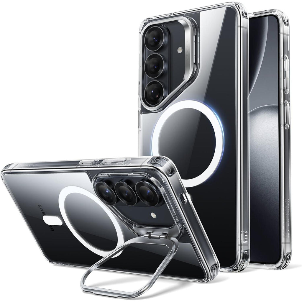 Θήκη Samsung Galaxy S26 ESR Classic Hybrid Magnetic with Stash Stand Ανθεκτική με MagSafe & Kickstand - Clear (4894240295977)