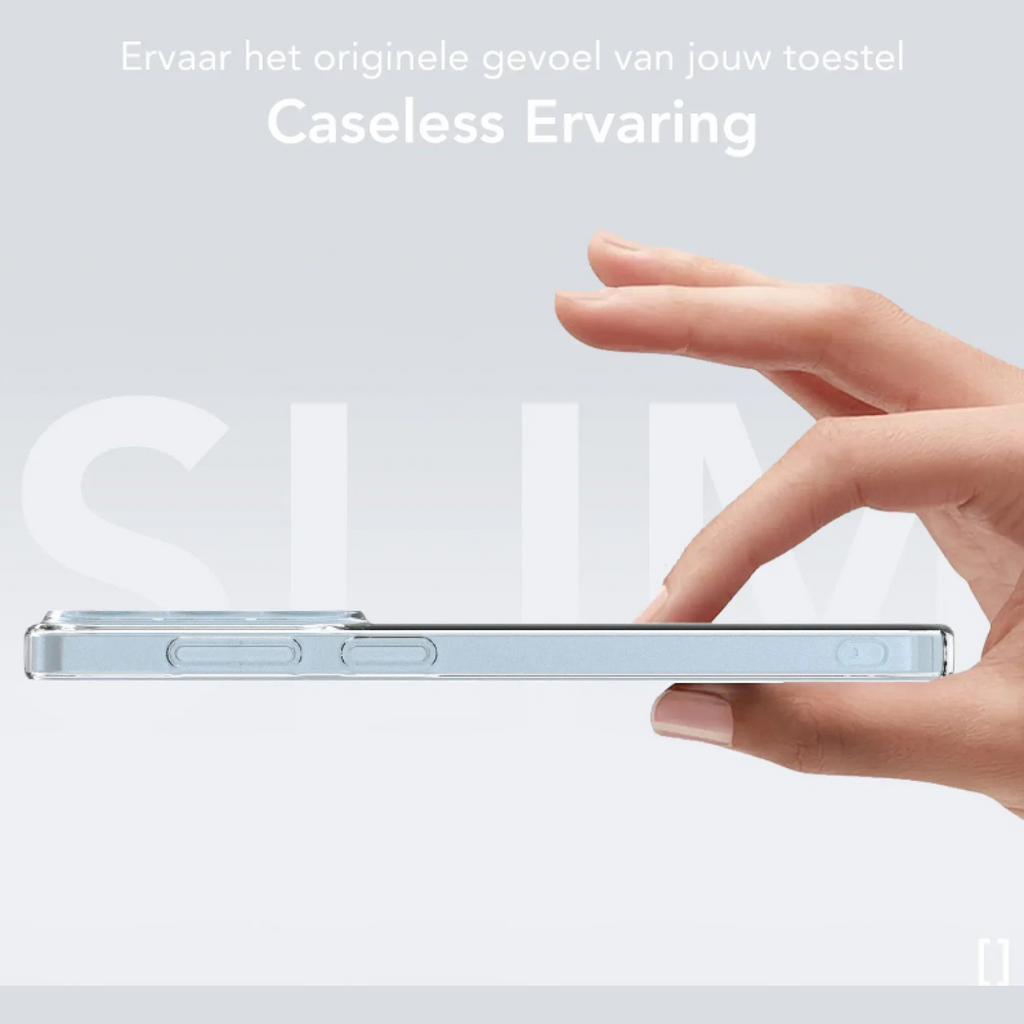 Θήκη Samsung Galaxy S26 Nekit Bare Thin Case Σκληρή Λεπτή Διάφανη με MagSafe 1.2mm - Transparent (8719246595226)