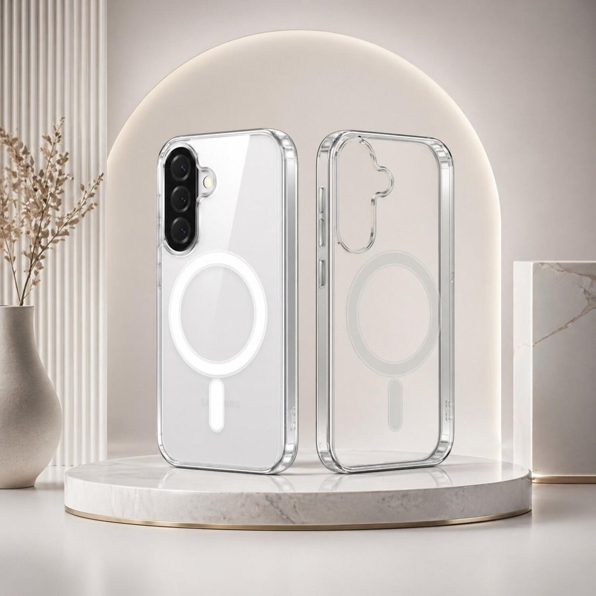 Θήκη Samsung Galaxy S26 Plus Bodycell Clear Case Διάφανη Σκληρή με MagSafe - Clear (5206015086380)