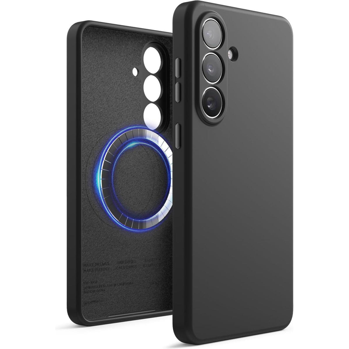 Θήκη Samsung Galaxy S26 Plus Elago Magnetic Silicone Case Premium Σιλικόνης με MagSafe - Black (EGS26MSSC67-BK)
