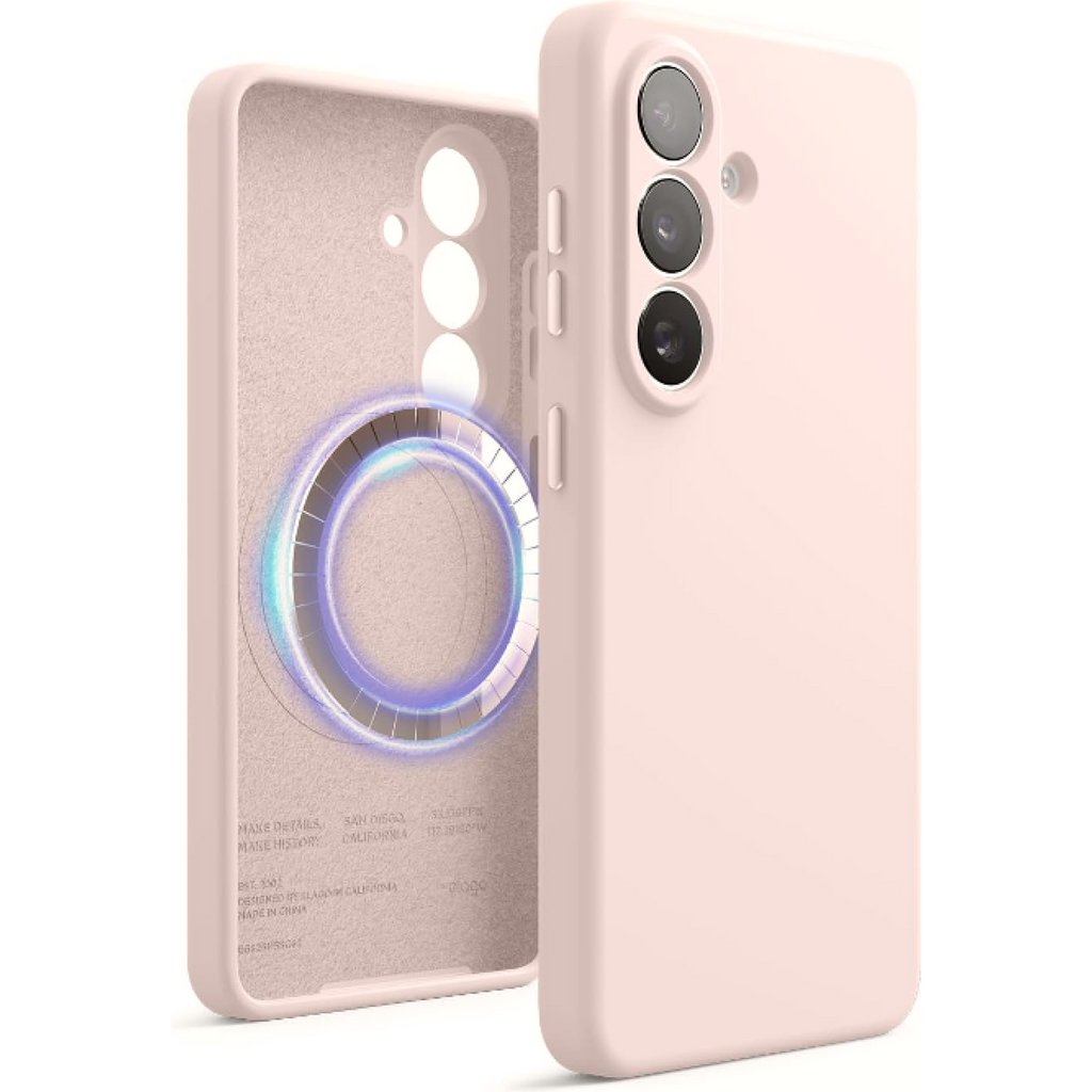 Θήκη Samsung Galaxy S26 Plus Elago Magnetic Silicone Case Premium Σιλικόνης με MagSafe - Lovely Pink (EGS26MSSC67-LPK)